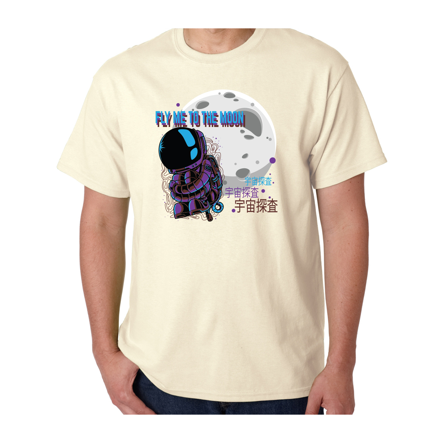 Gildan™ 5.3 oz Cotton Pre-Shrunk T-Shirt (Full Color Imprint) 16