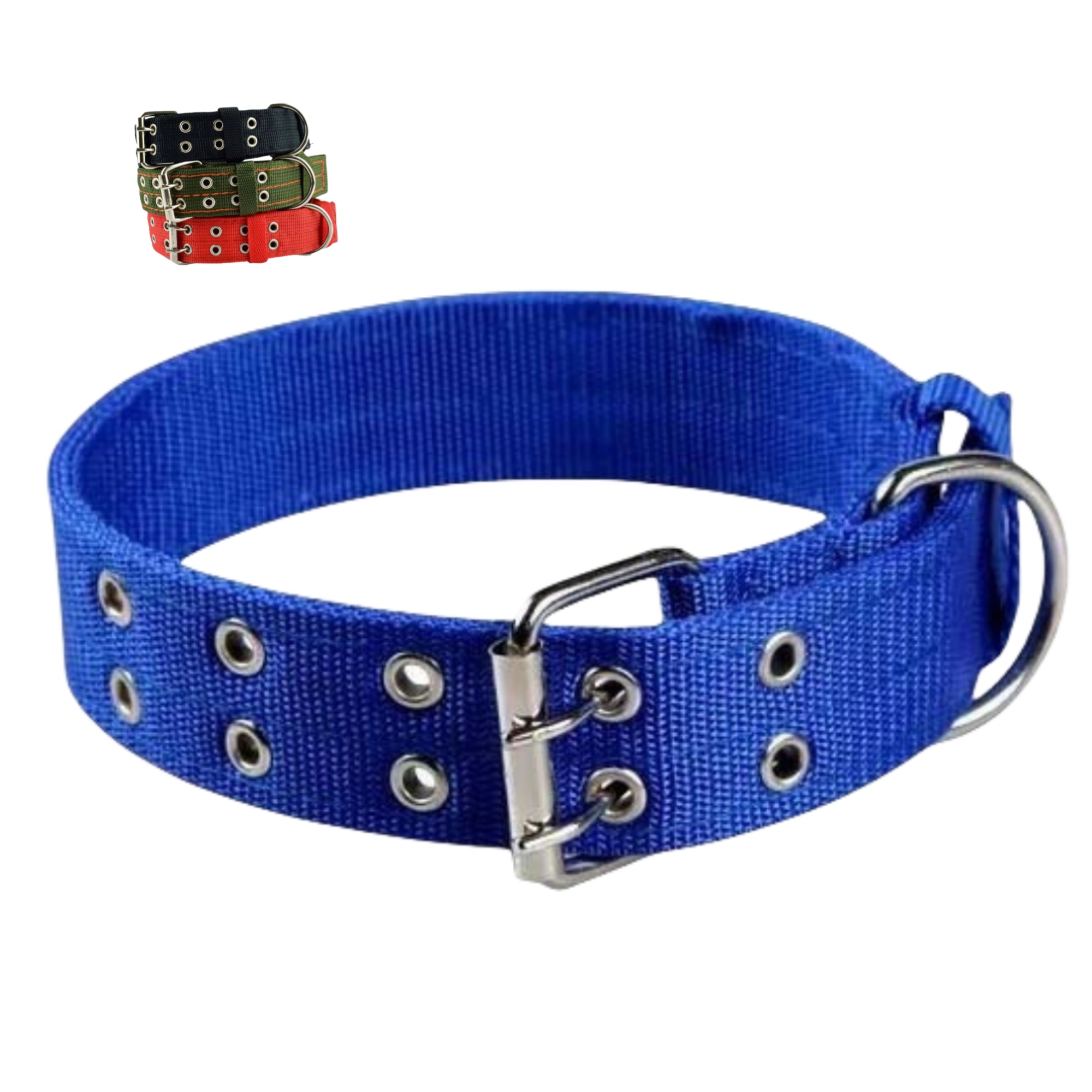 Nylon Fabric Adjustable Large Dog Collar 2