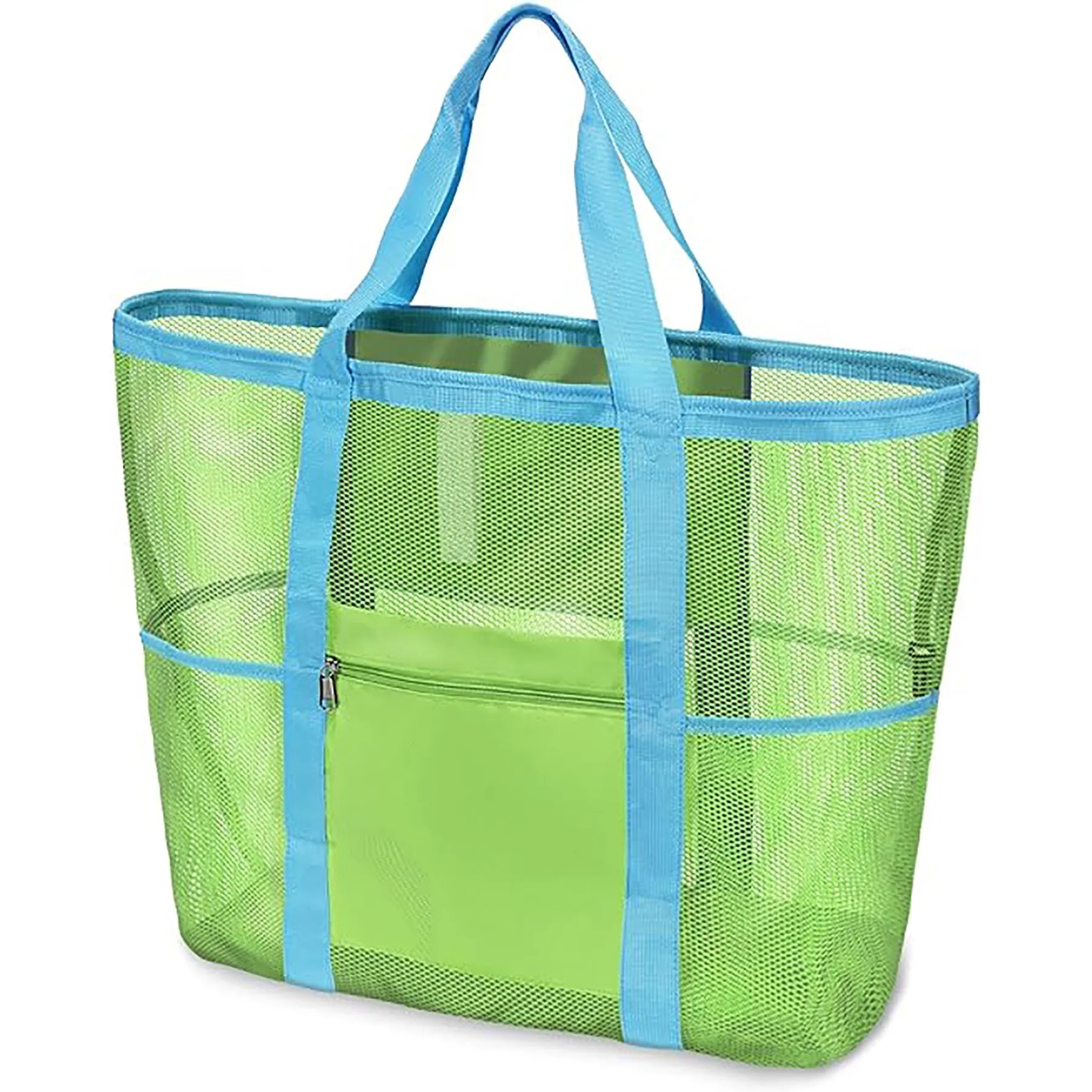 Extra Large Mesh Beach Bag, custom tote bag with logo imprint 10