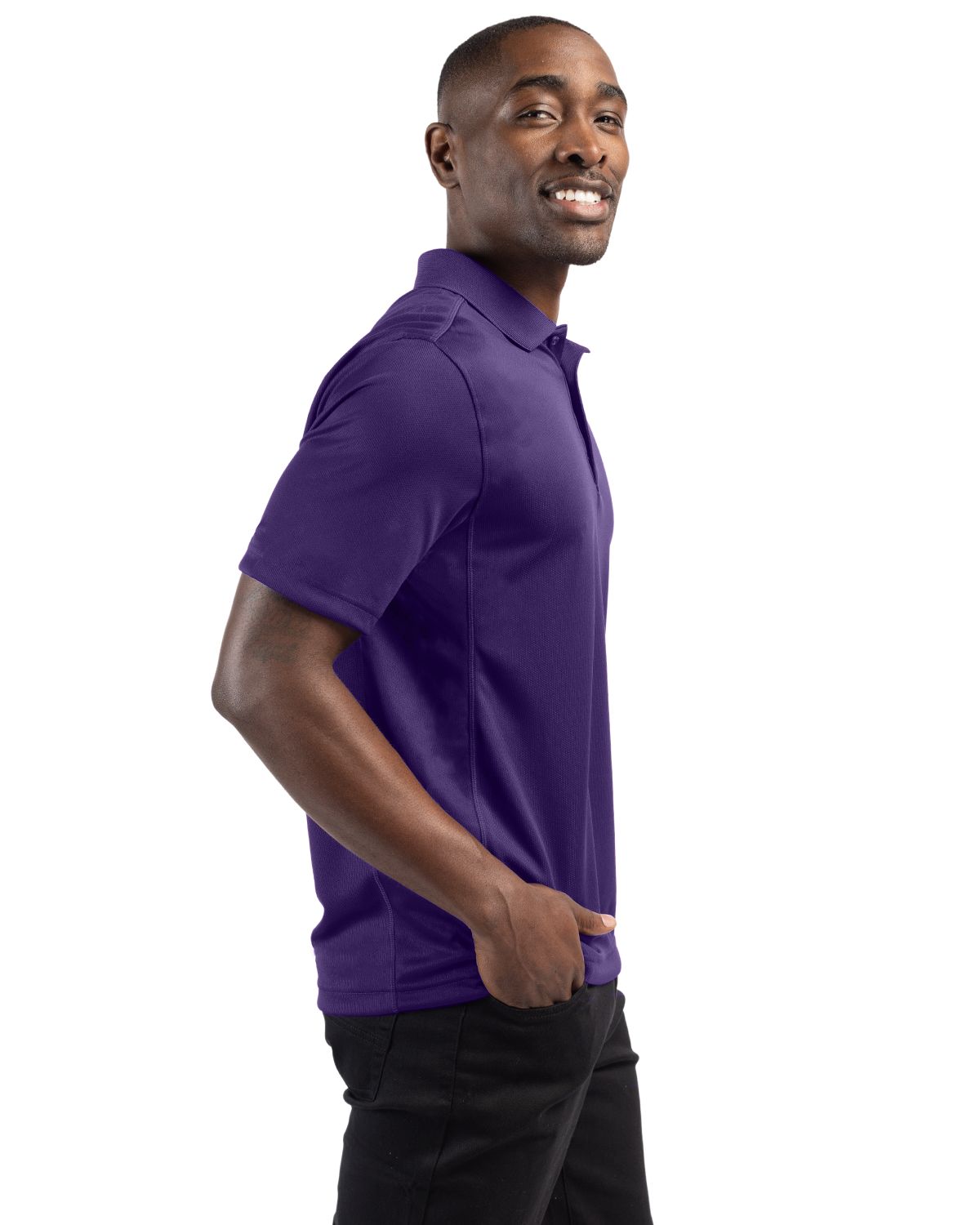 Clique Ice Pique Tech Mens Polo 55