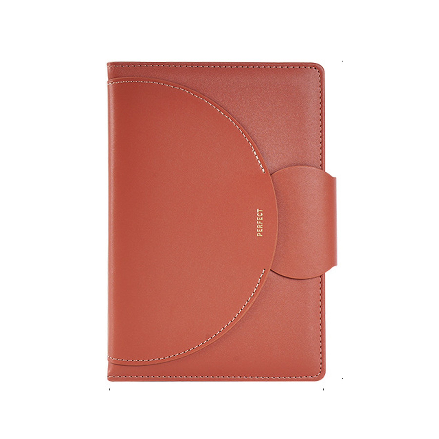 Semicircular Leather Notebook 2