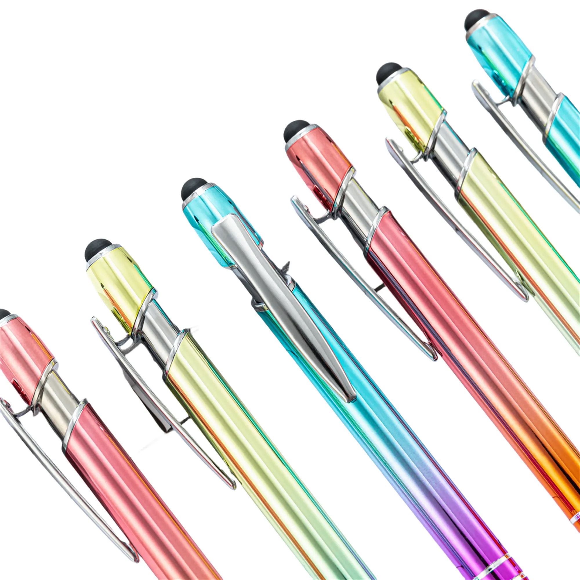 Gradient Color Stylus Metal Pen 7