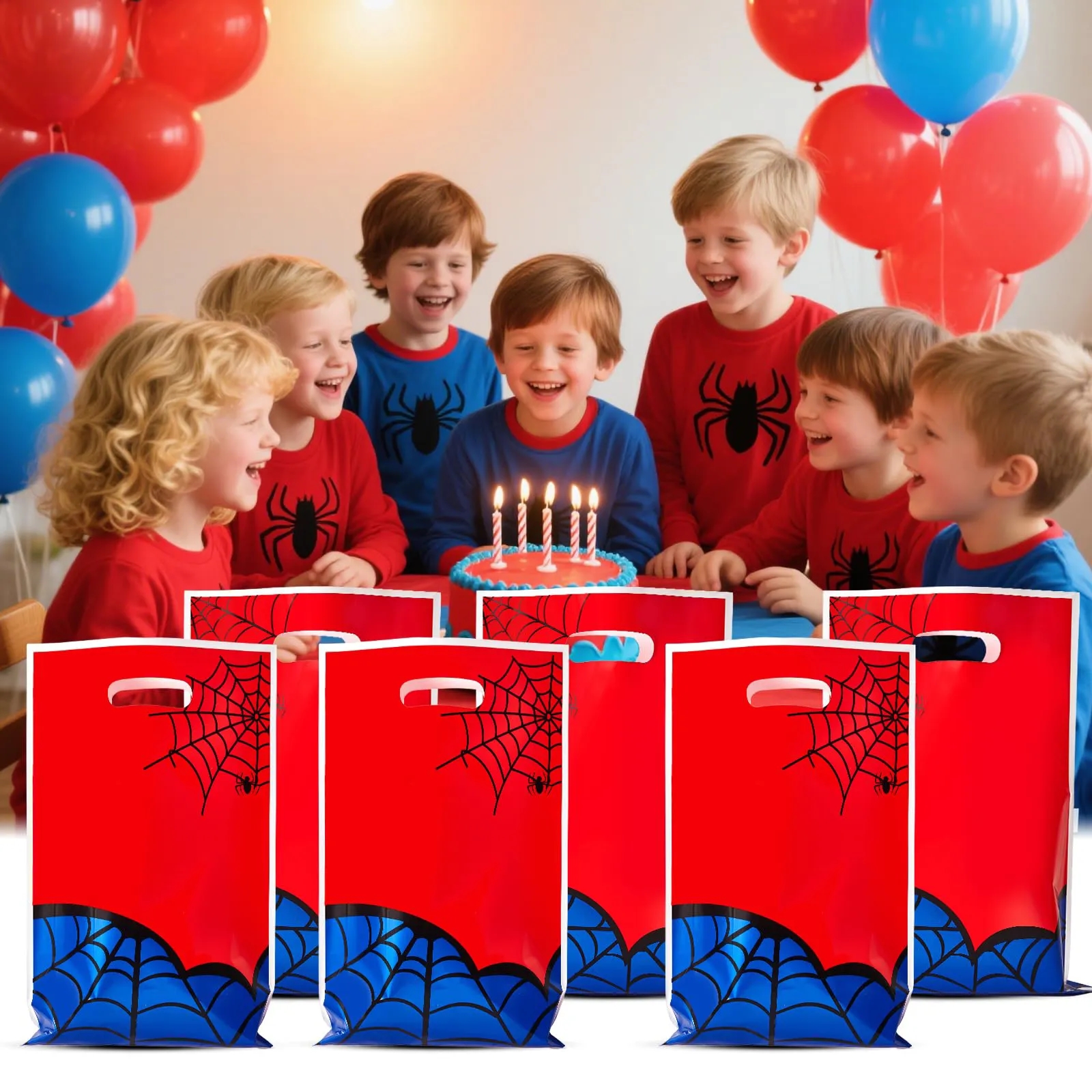 Plastic Party Favor Bag with Handles 2