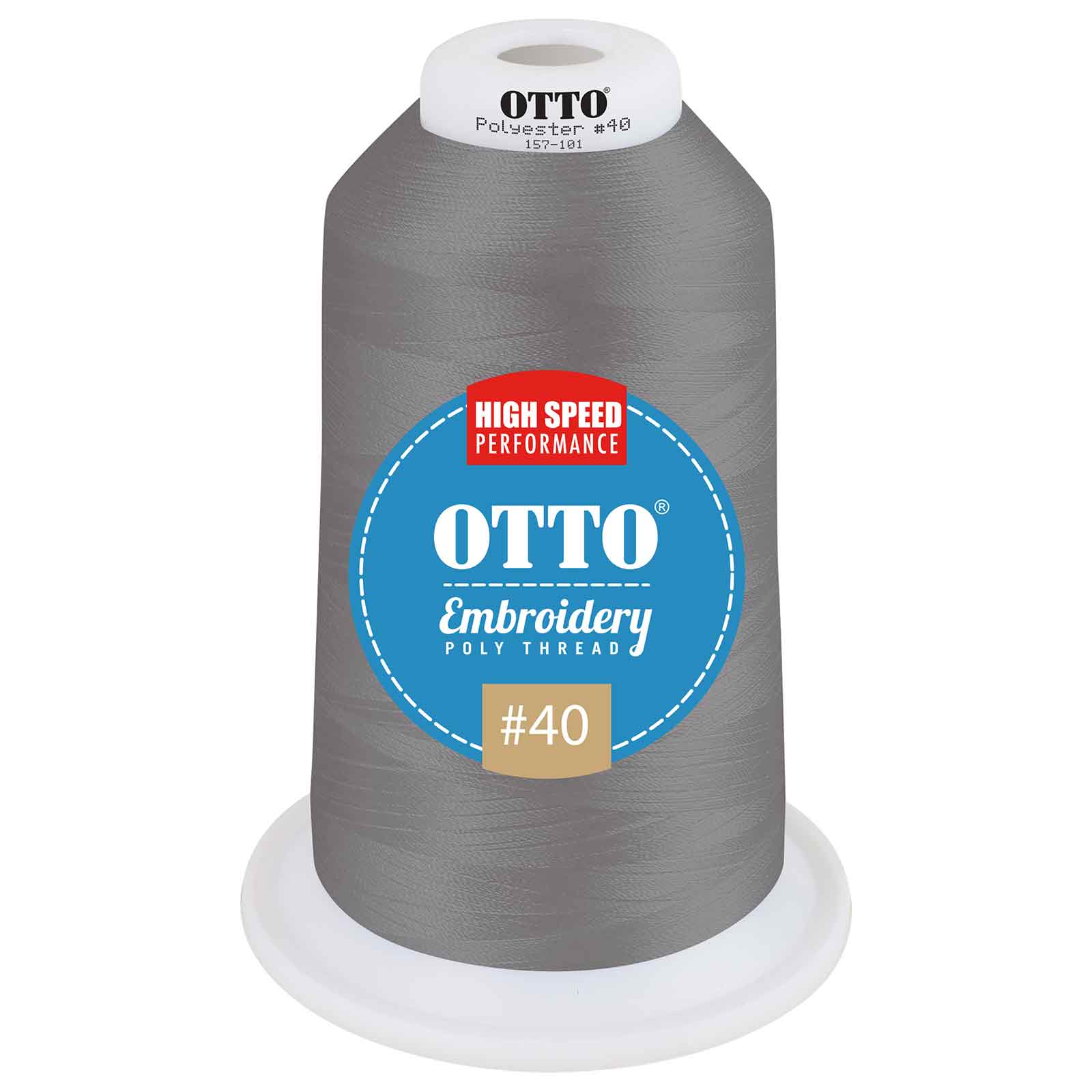 OTTO Embroidery Poly Thread #40 5,500 yd. King Cone 411
