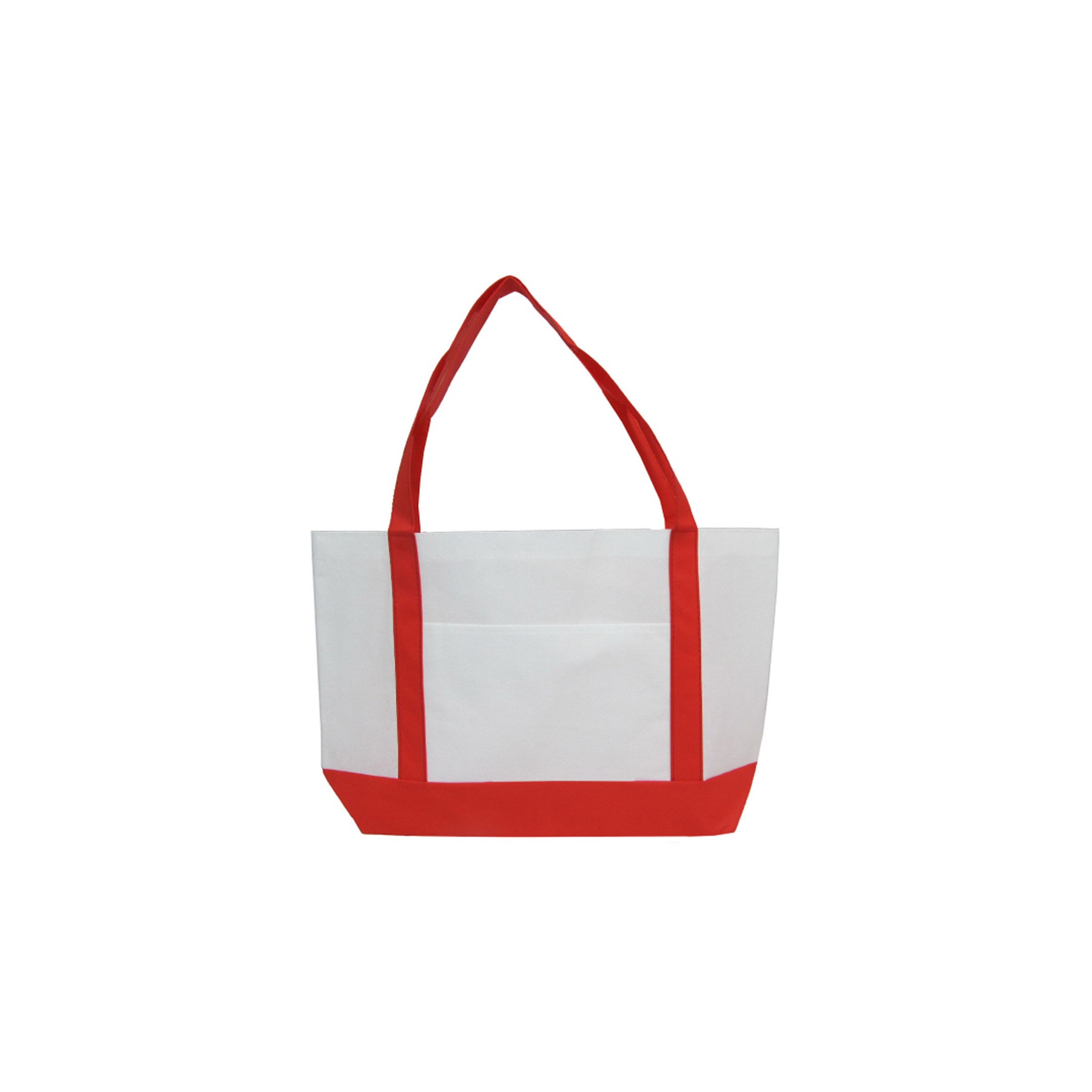 Two Tone Non Woven Open Tote 2