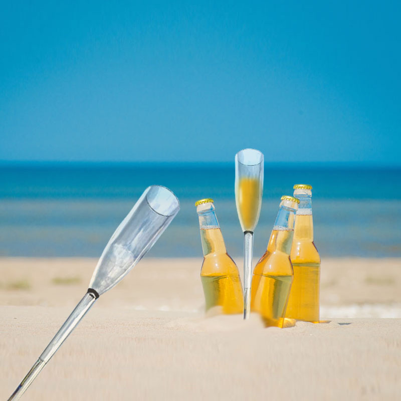 Acrylic Beach Cup Set 2