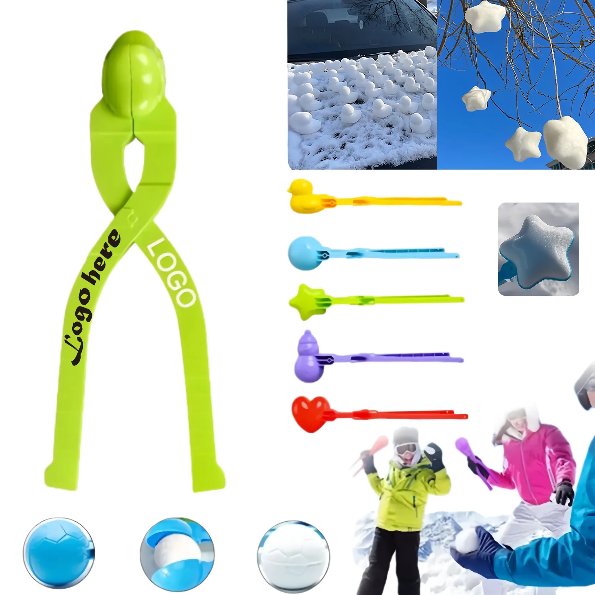Snowball Maker Toy For Kids Outdoor Winter Play