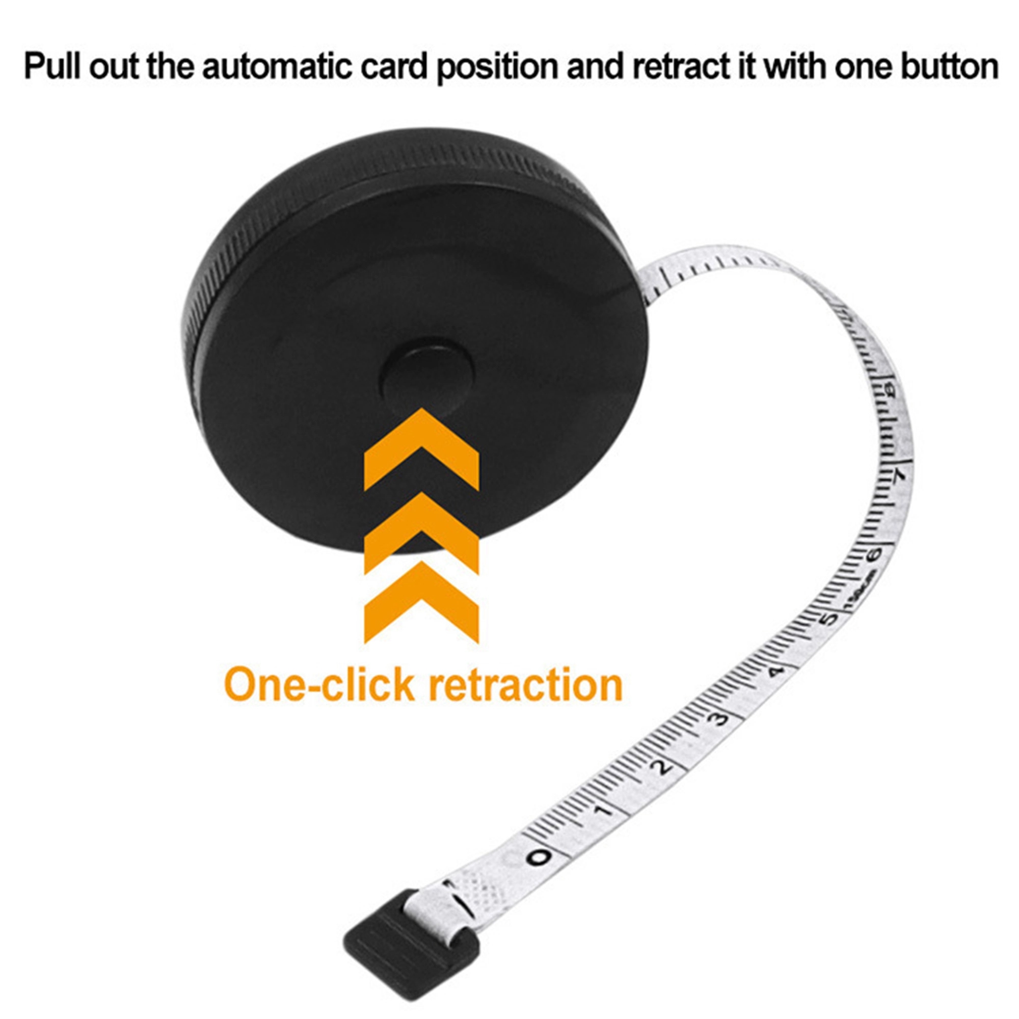 Mini Tape Measure Keychain MOQ 100PCS 1