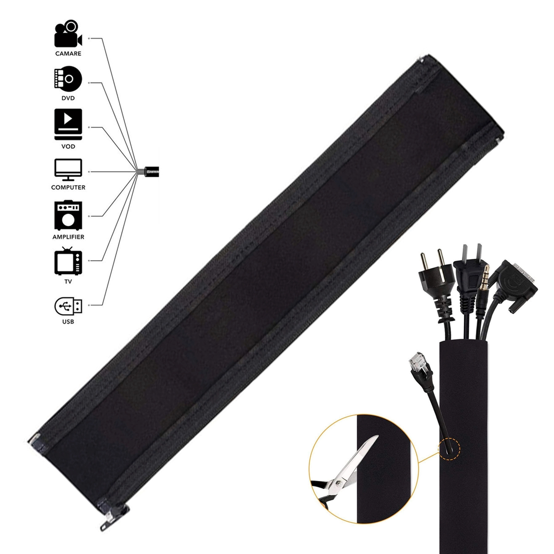 Neoprene Cable Management Sleeve 2