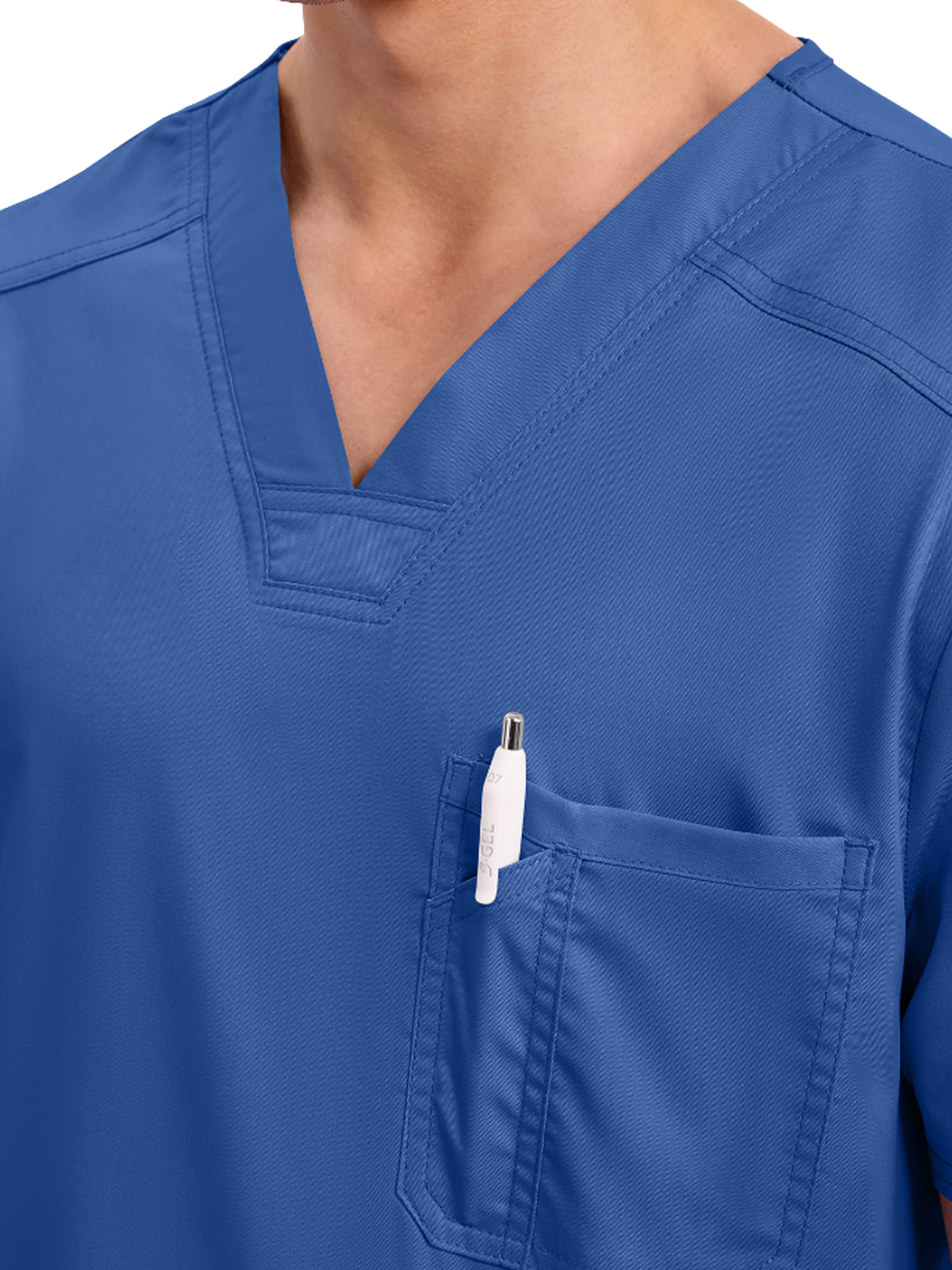 Cherokee - Workwear Revolution - Men's 1-Pocket Tuckable V-Neck Top 22