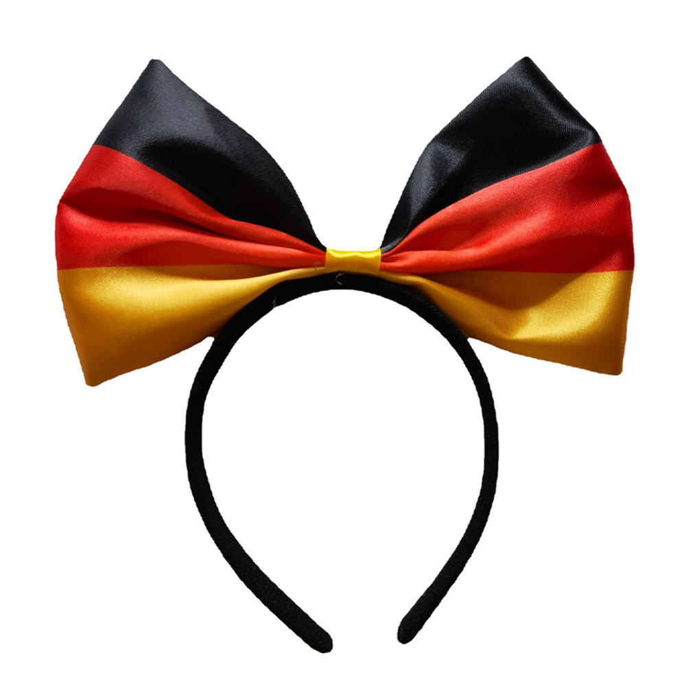 Qatar World Cup National Flag Bowknot Head Hoop 1