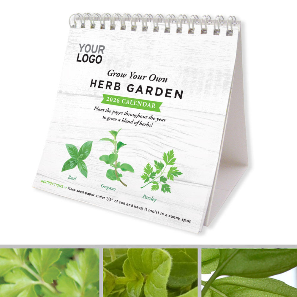 Plantable Herb Garden Eco Calendars 2