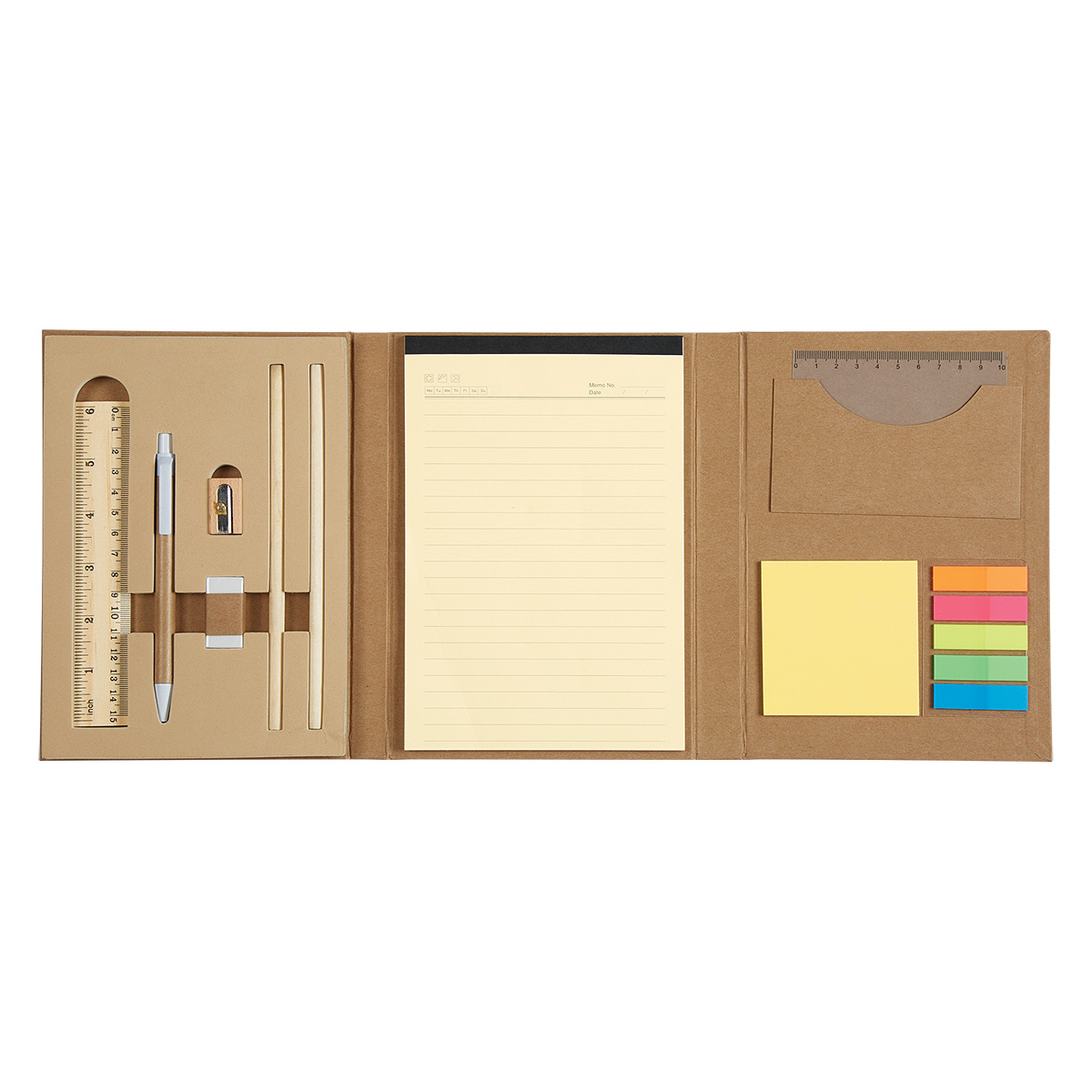 Eco-Inspired Tri-Fold Stationary Gift Set 6
