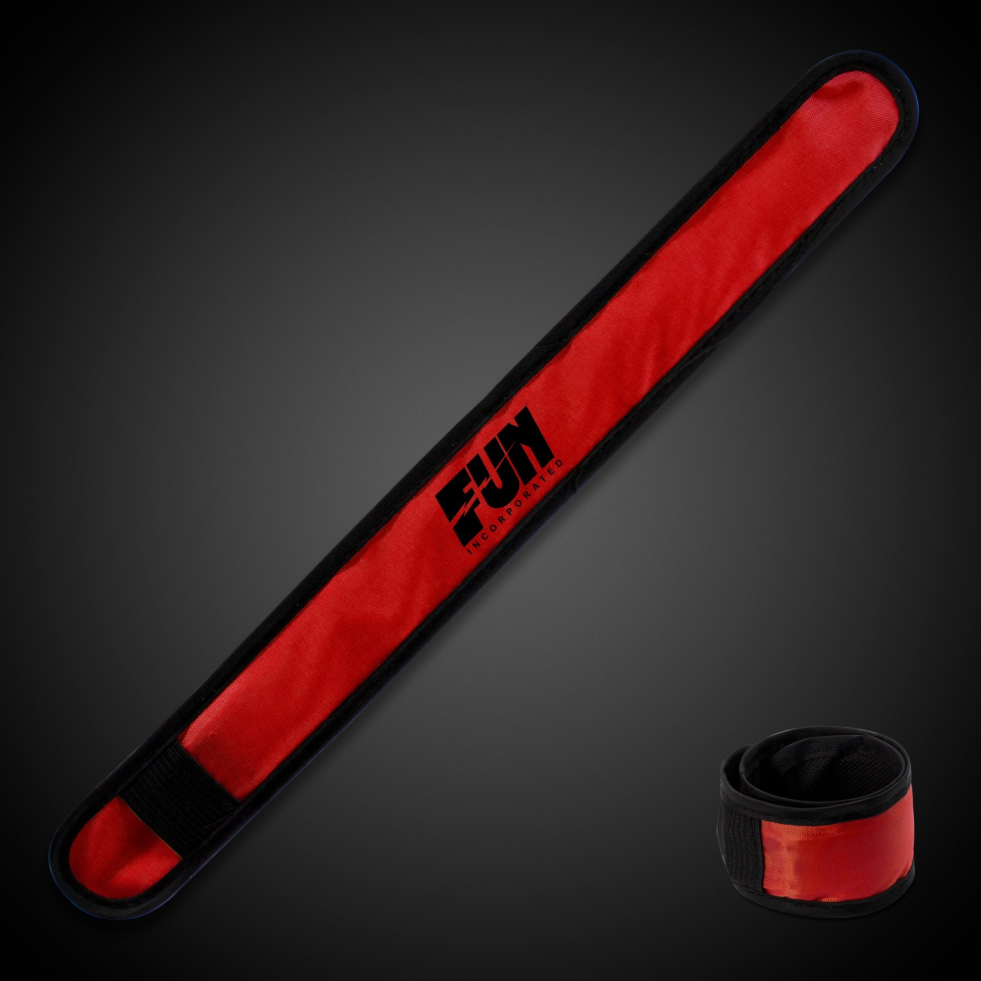 Red LED Slap Bracelets 4