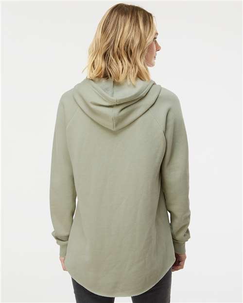Women's Lightweight California Wave Wash Hooded Sweatshirt - PRM2500 37