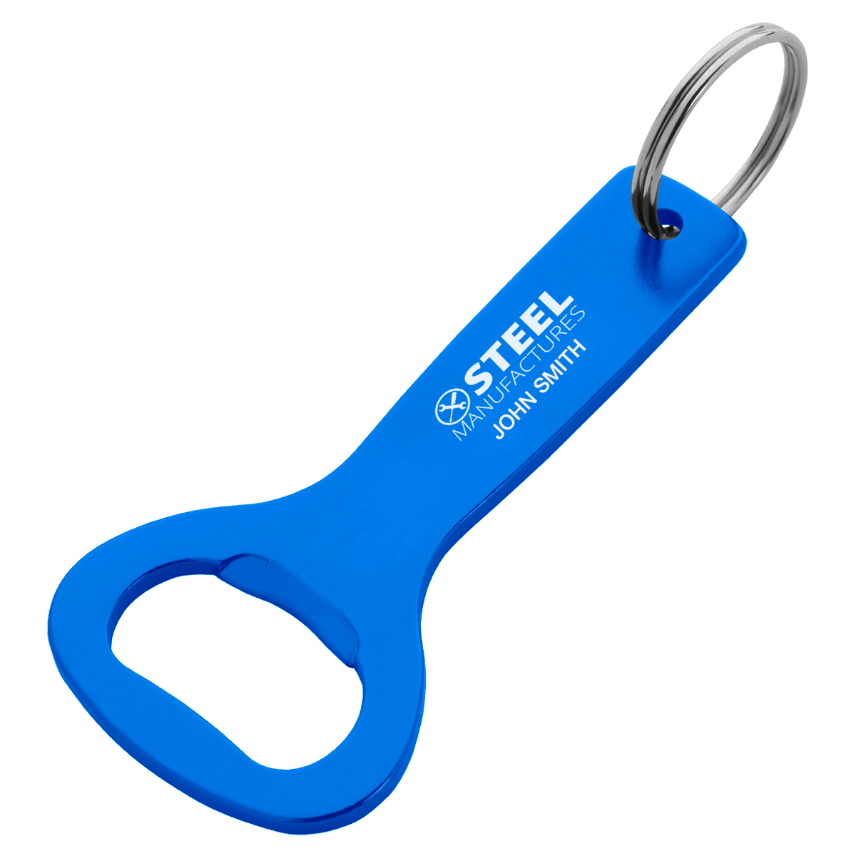 Aluminum Bottle Opener Key Ring 12