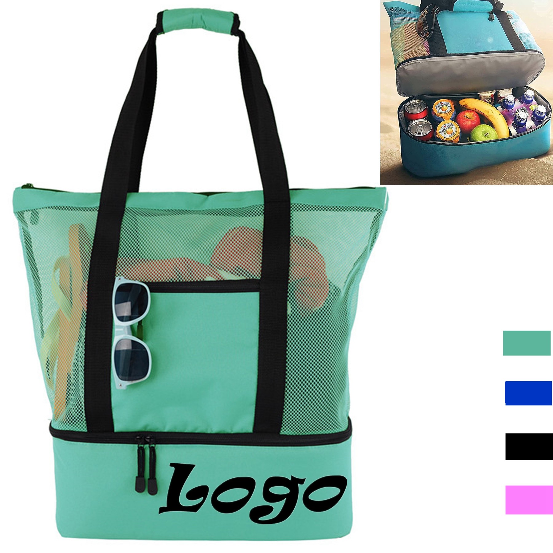 Beach Cooler Tote Bag 2