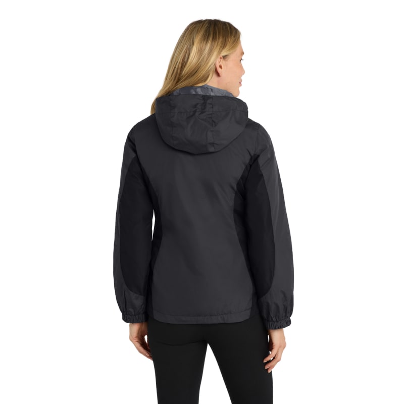 Port Authority Women's Colorblock 3-in-1 Jacket. 4