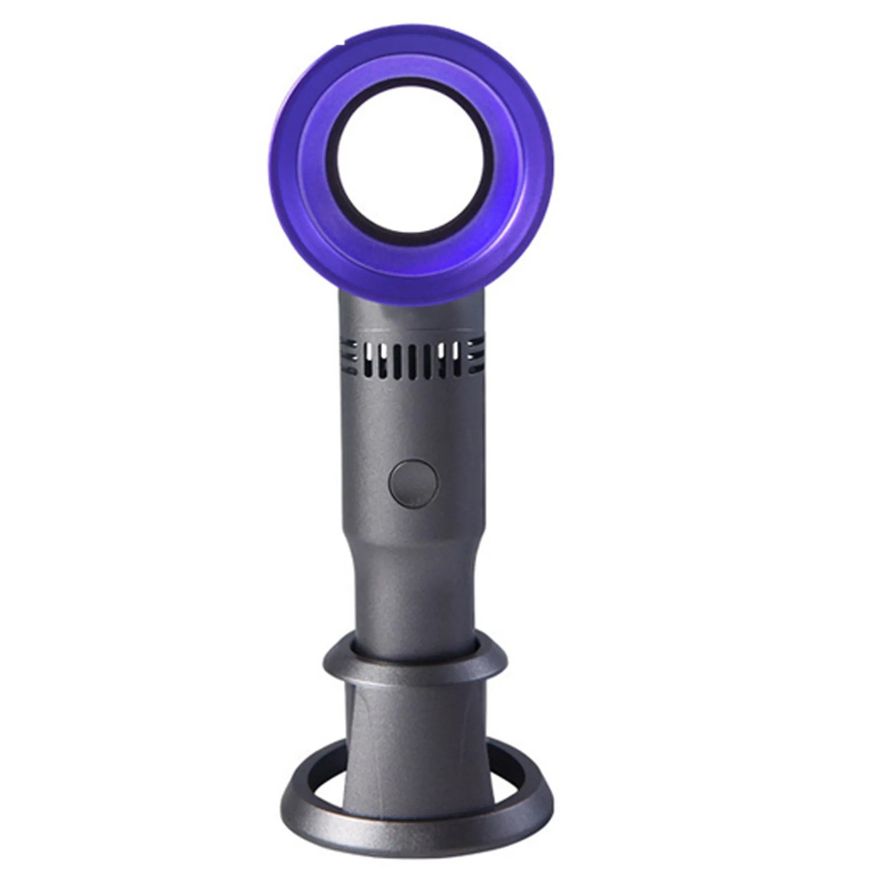 2-In-1 Handheld Bladeless Fan Cellphone Holder 3