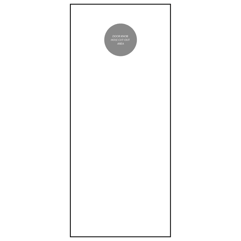 3.5 X 8.5 Inch Full Color Door Hanger 4