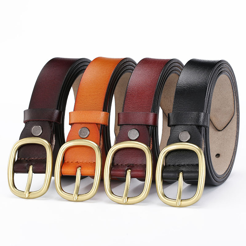 Cowhide Ladies Belt 2