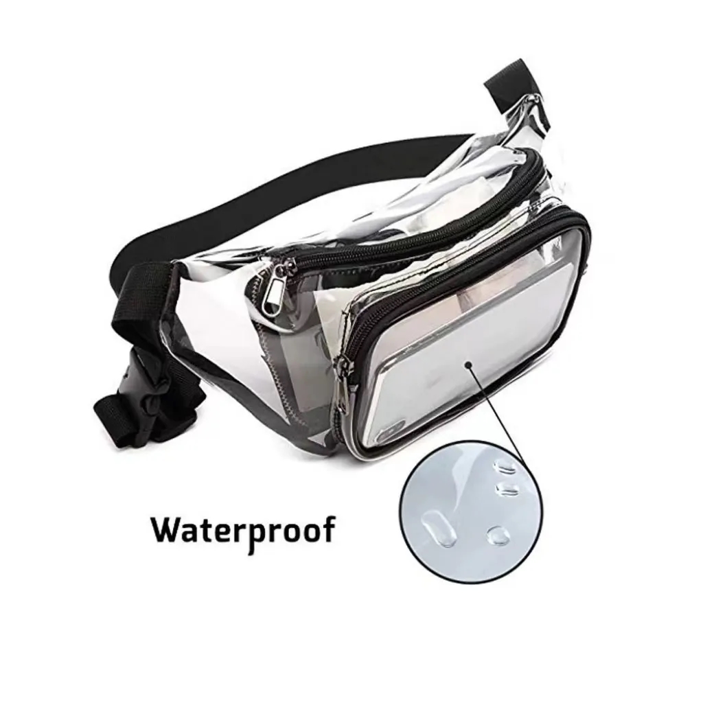 Fashion Clear Fanny Storage Waist Bags 3