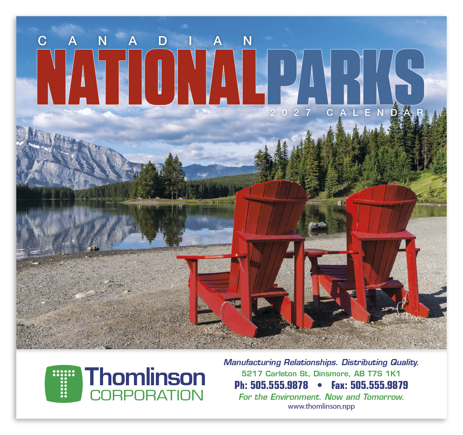 Good Value™ Canadian National Parks - Stapled Calendar 63