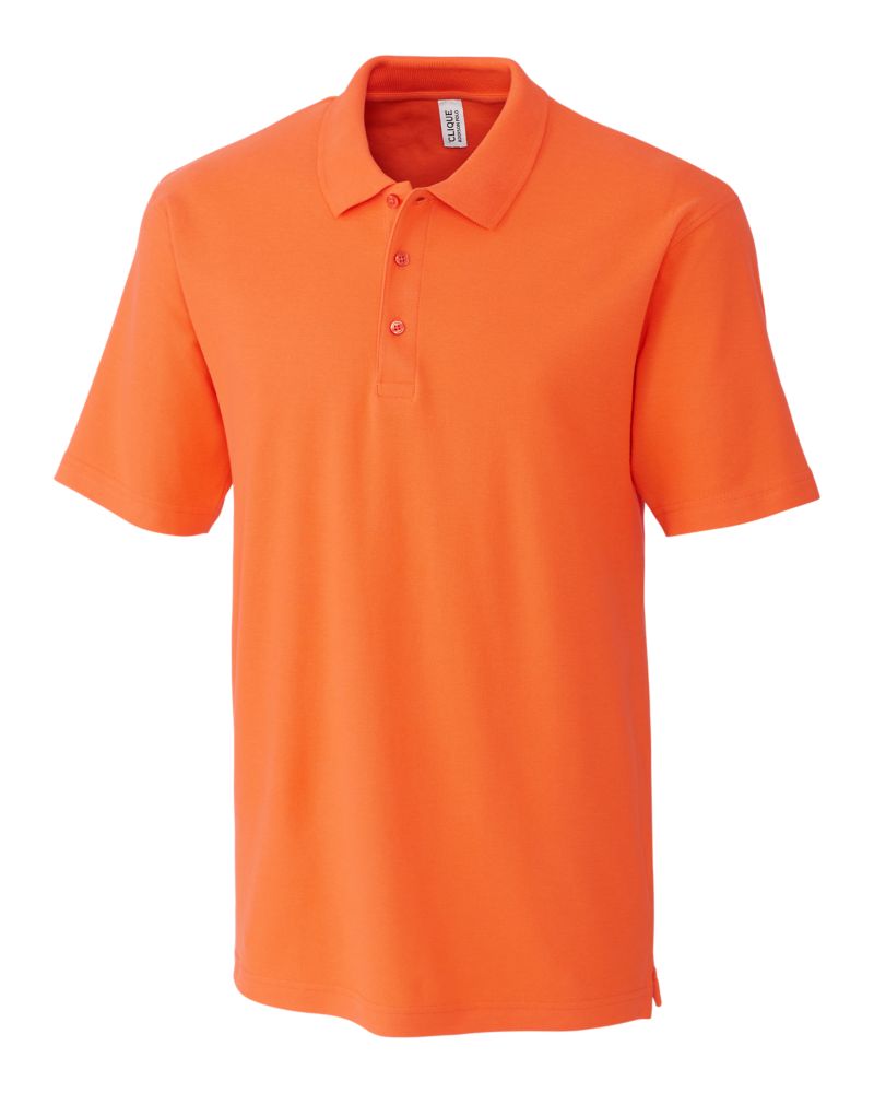 Clique Addison All Cotton Pique Mens Polo 12