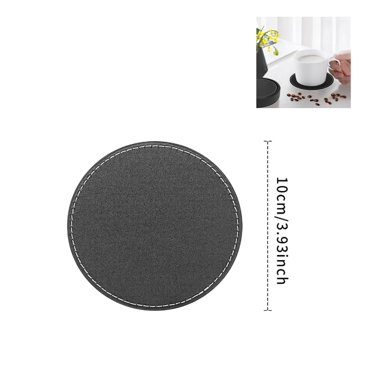 PU Leather Coaster 1
