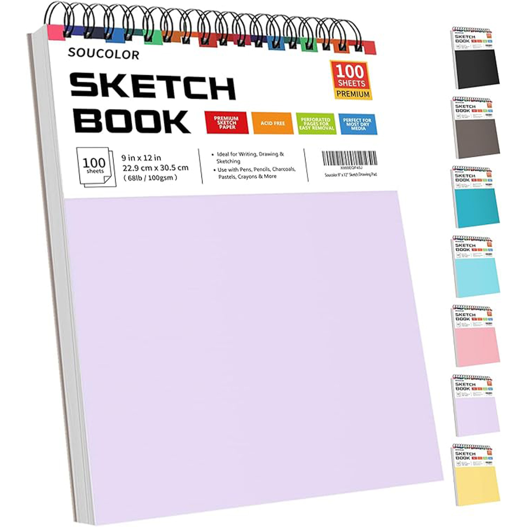 Writing And Drawing Spiral Bound Sketchbook 2