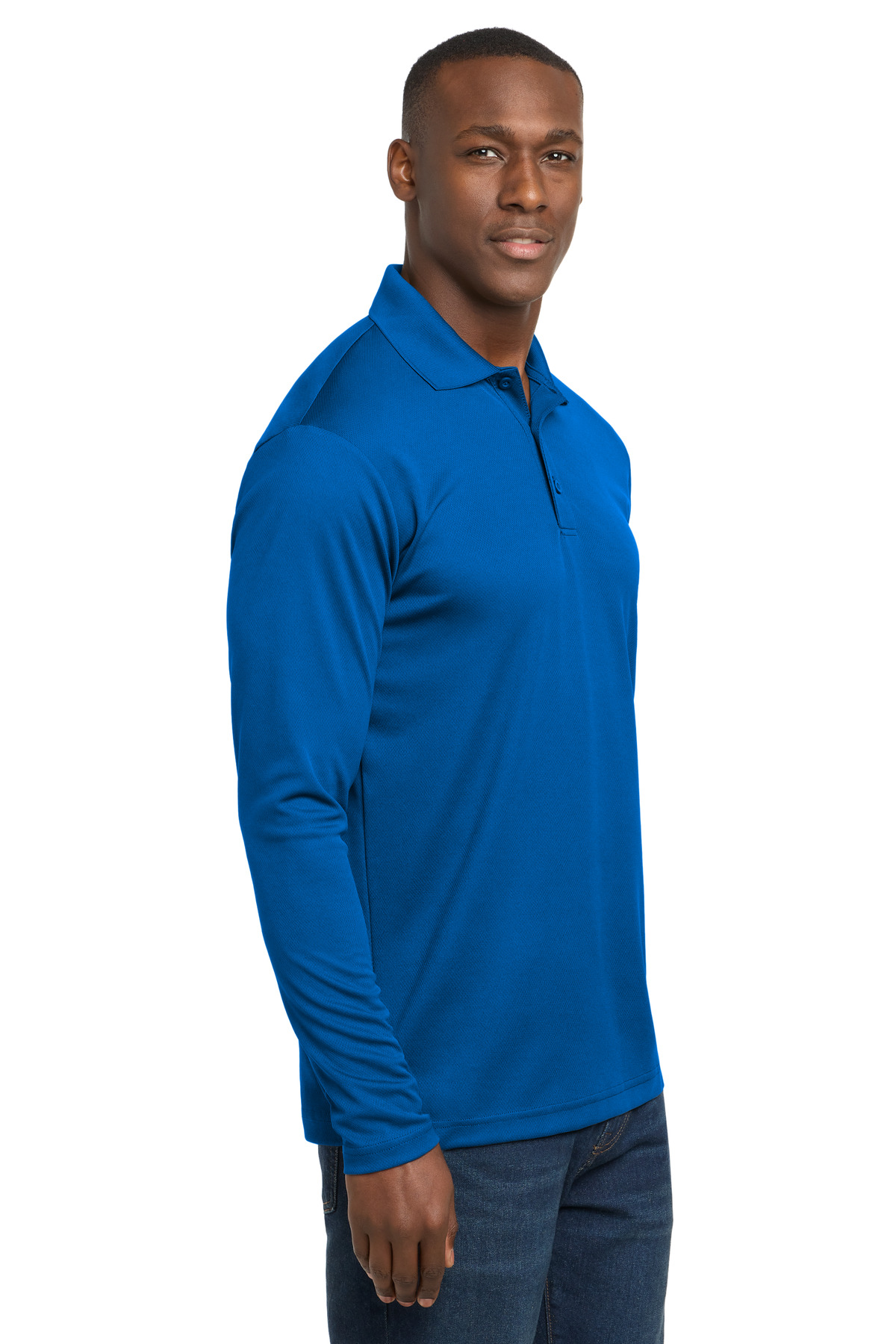 Sport-Tek PosiCharge RacerMesh Long Sleeve Polo. ST640LS 37