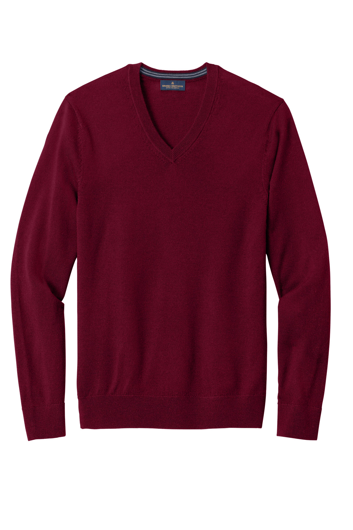 Brooks Brothers Washable Merino V-Neck Sweater BB18410 20