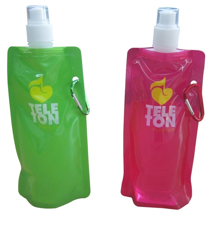 Stand Up Pouch Doypack Pouch with Suction Nozzle and Carabiner 2
