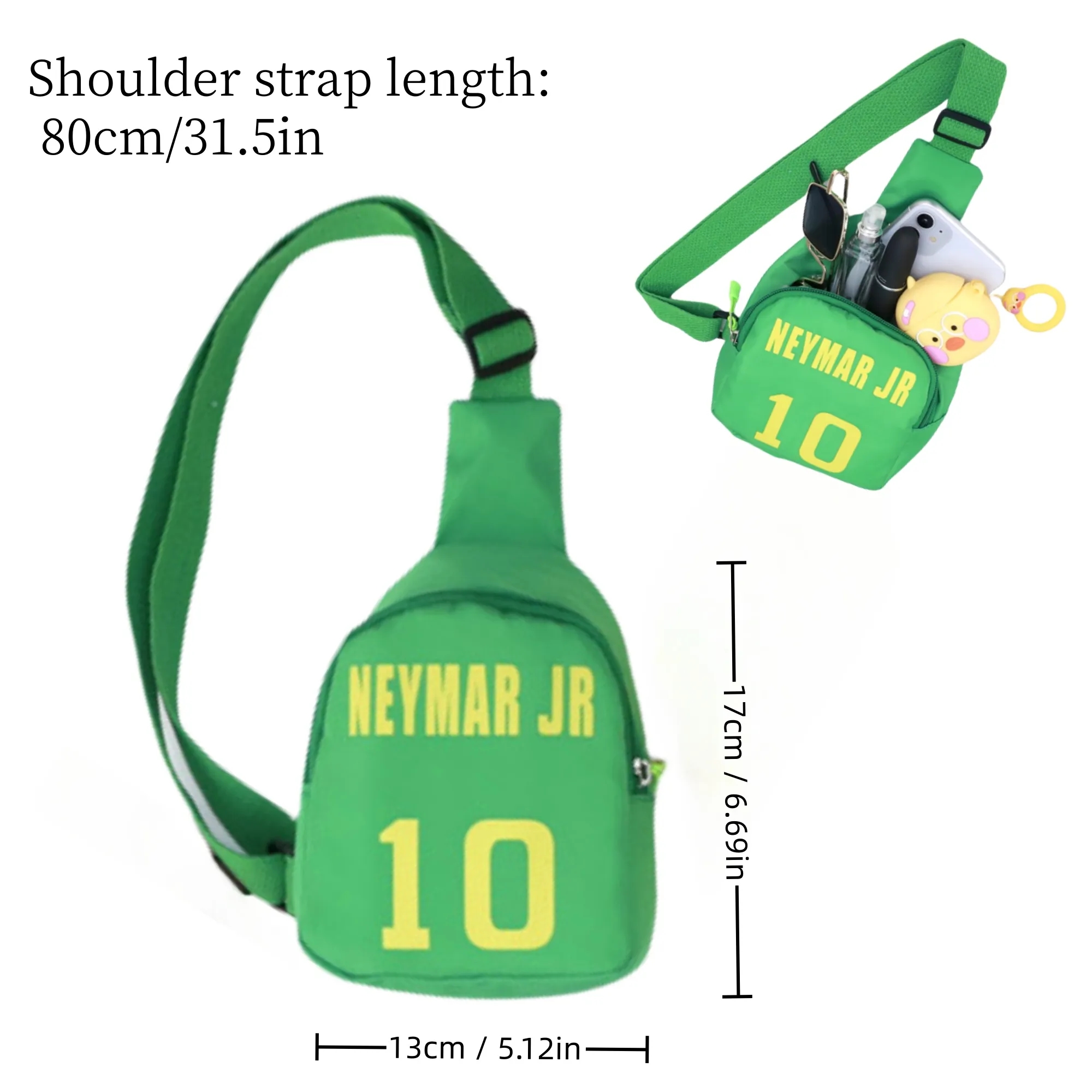 Waterproof Kids Crossbody Chest Bag for Back-to-School 3