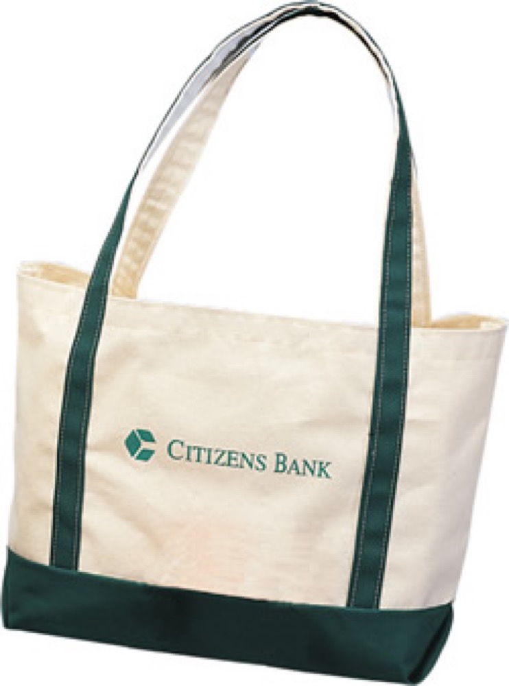 10 Oz. Natural Canvas Yachting Tote Bag 1