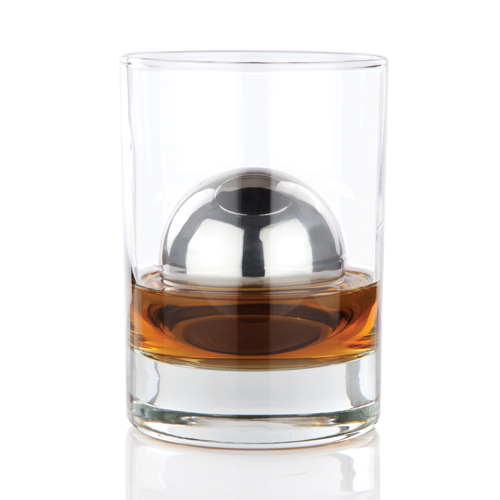 Viski® Glacier Rocks® Stainless Steel Ice Sphere 7