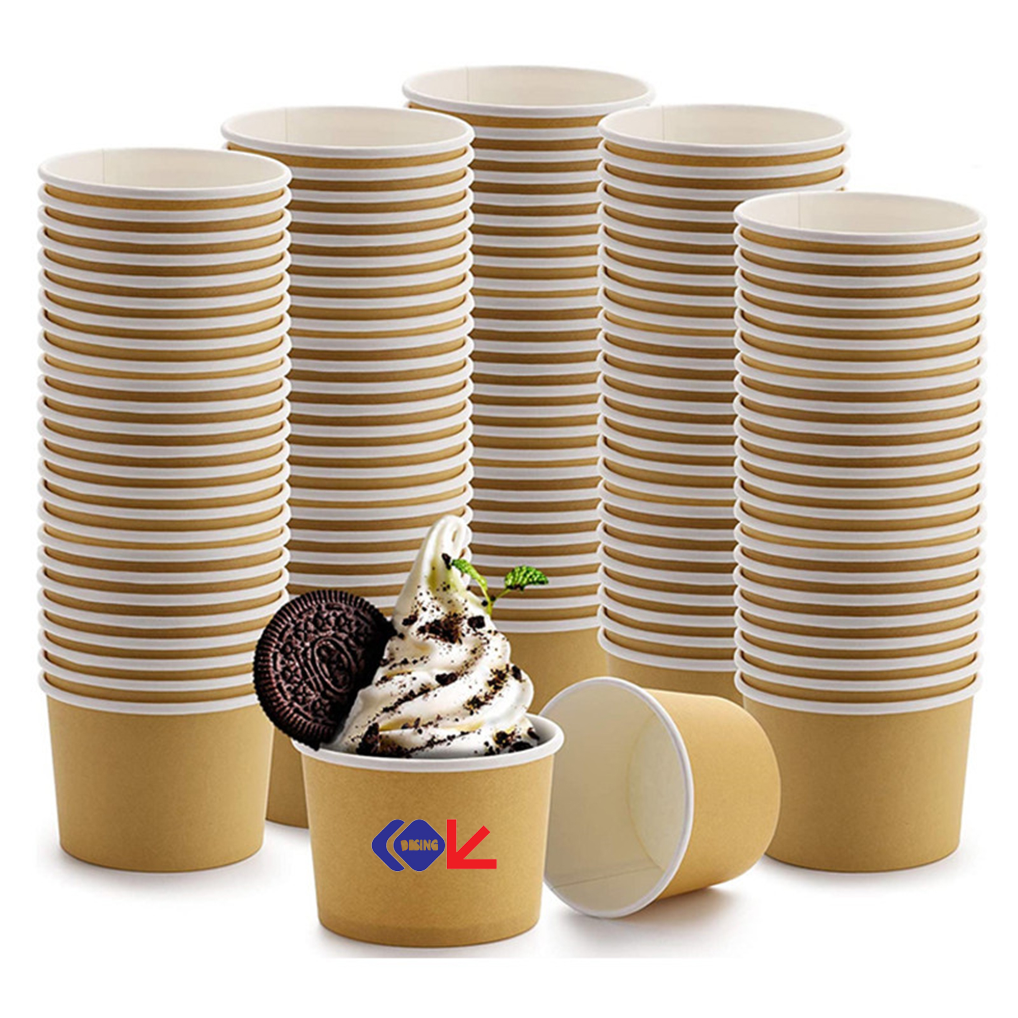 Customizabl Disposable Ice Cream Dessert Cup 2