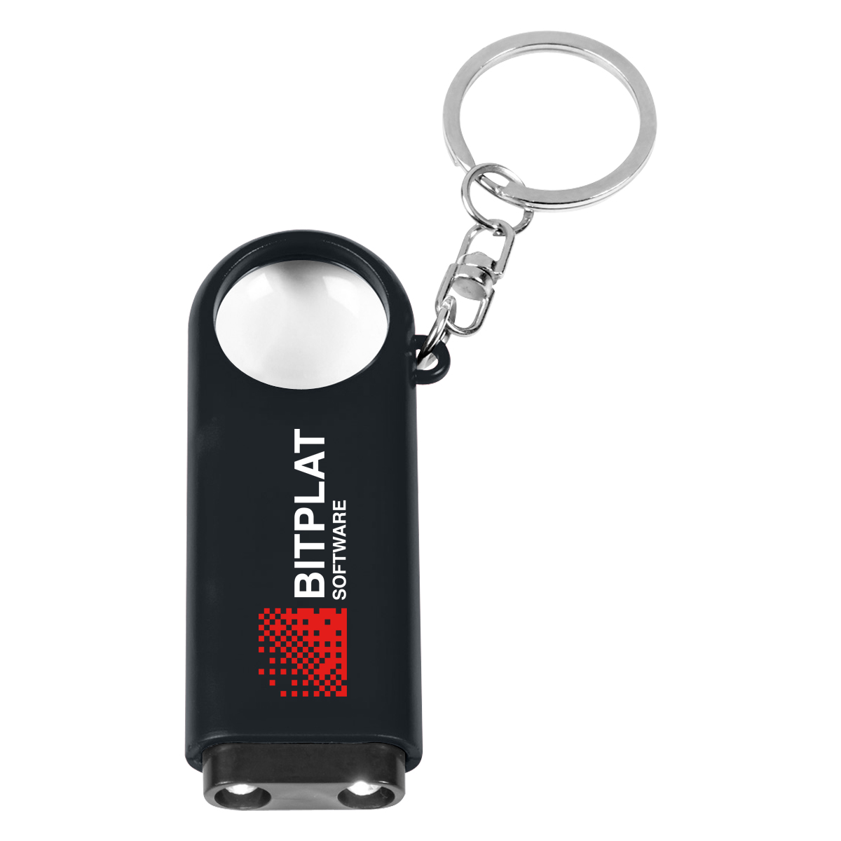 Magnifier And LED Light Key Chain 12