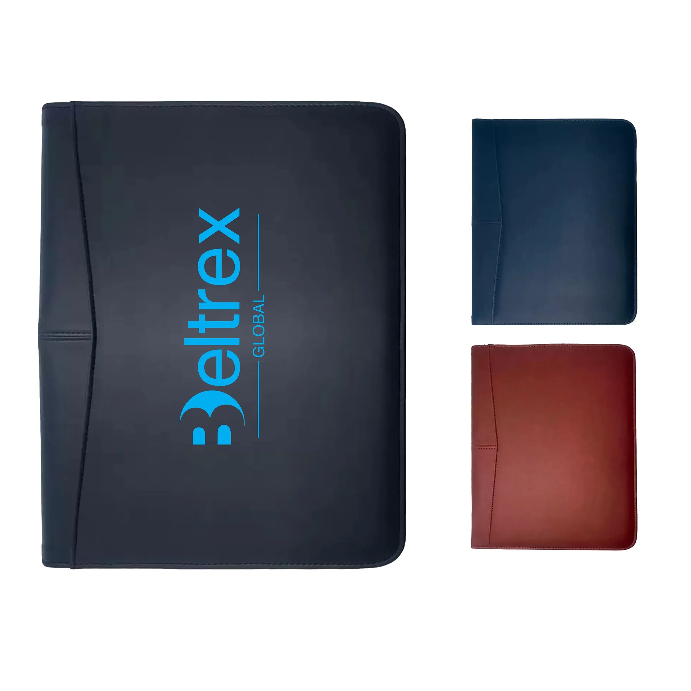 Durable PU Leather Business Portfolio with Notebook 2