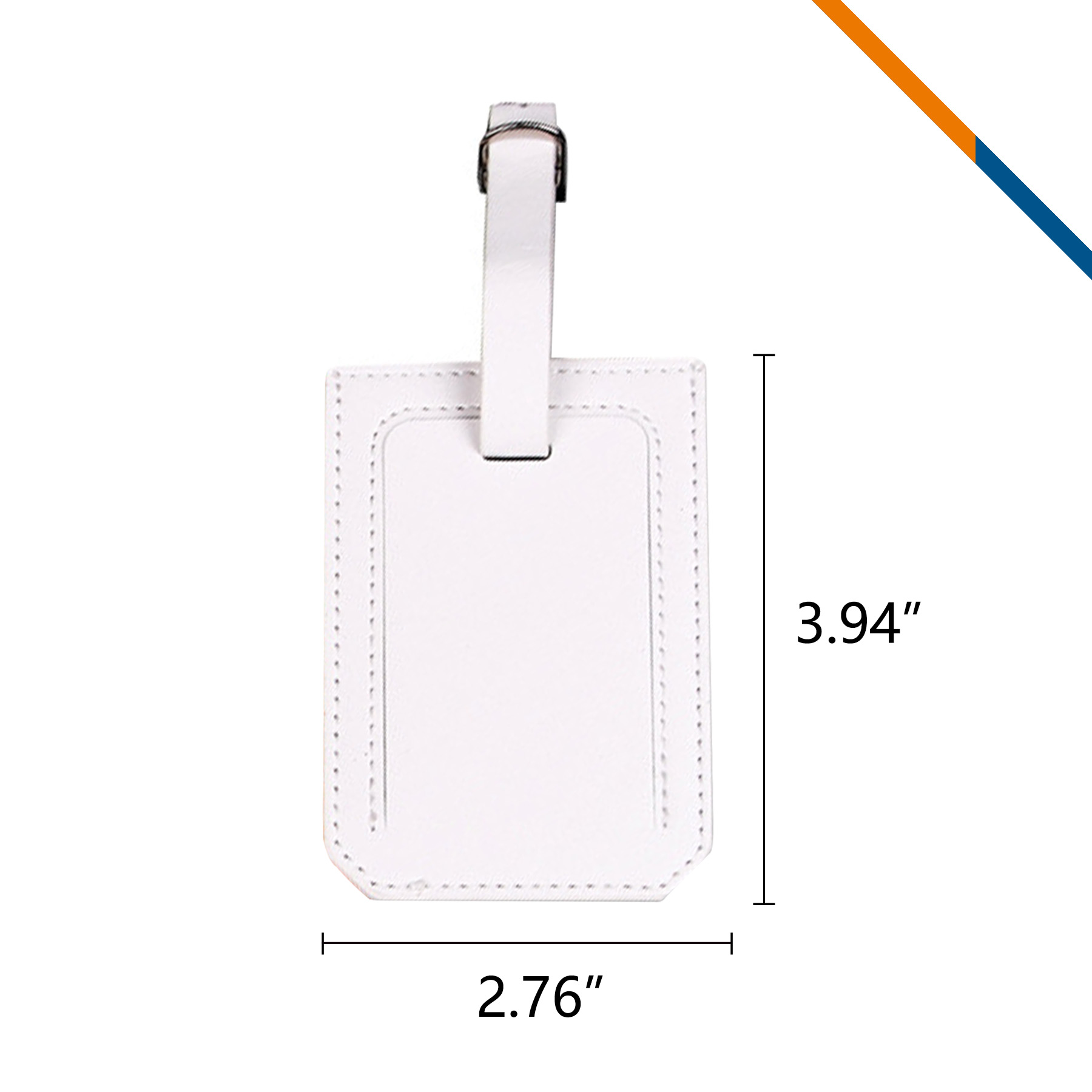 FuseTag PU Leather Luggage Tag 8