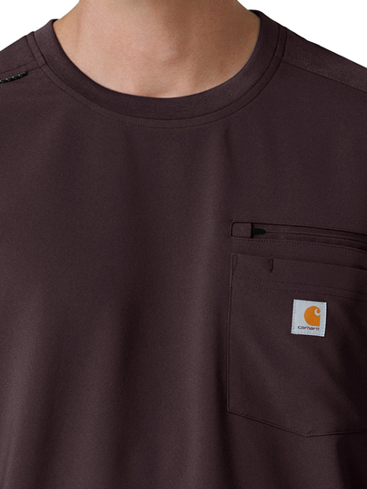 Carhartt Scrubs - Men's Two-Pocket Crew Neck Long Sleeve Scrub Top 21