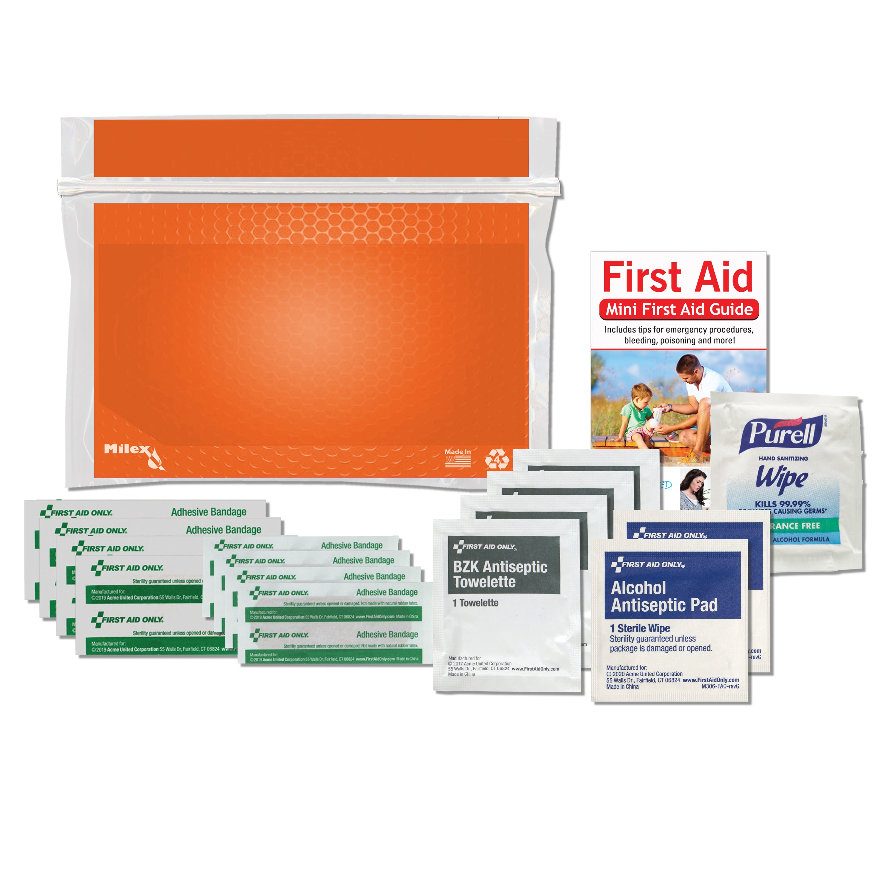 Personal First Aid Safety And Wellness Kit 4
