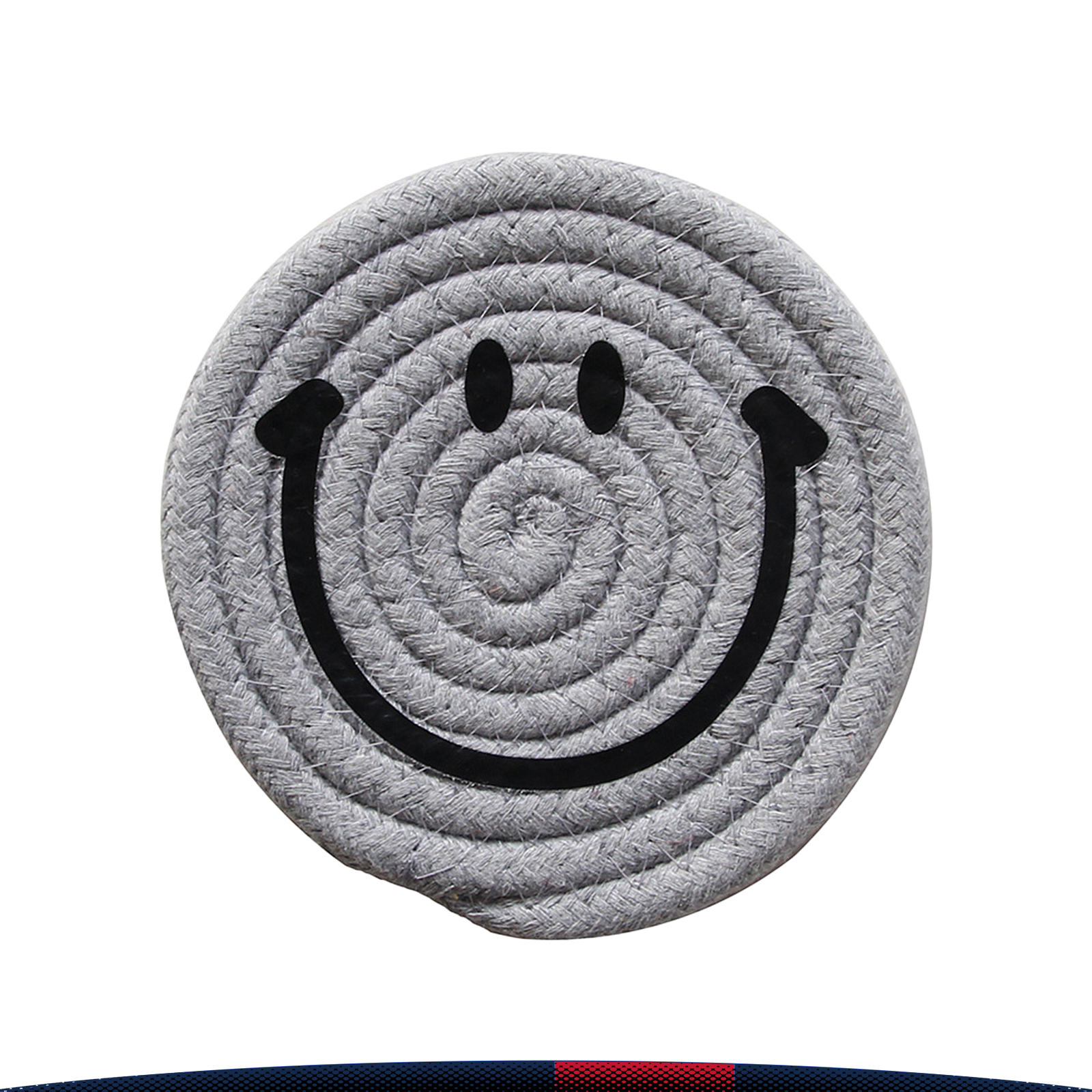 Smiling Face Woven Mat 7