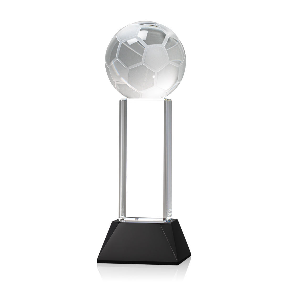 Soccer Ball VividPrint™ Award on Stowe - Black 8