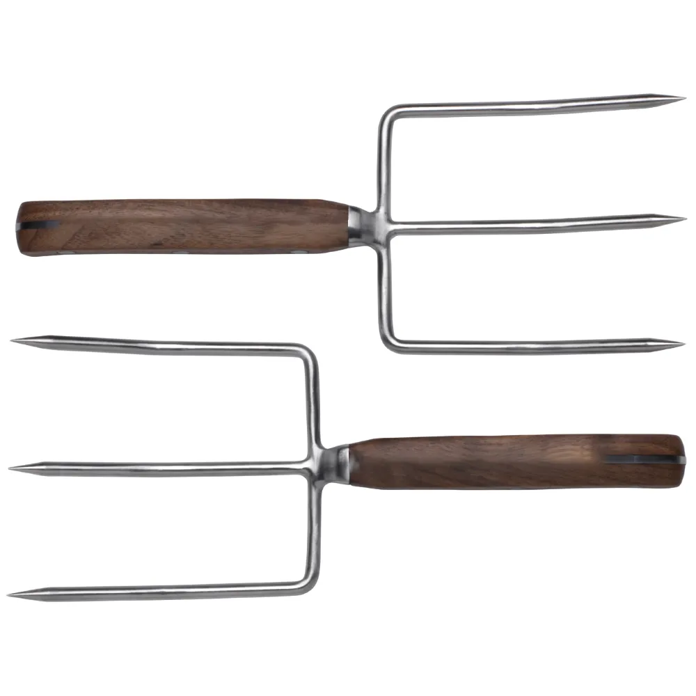 Turkey Lifter Forks in Rosewood Gift Box 6