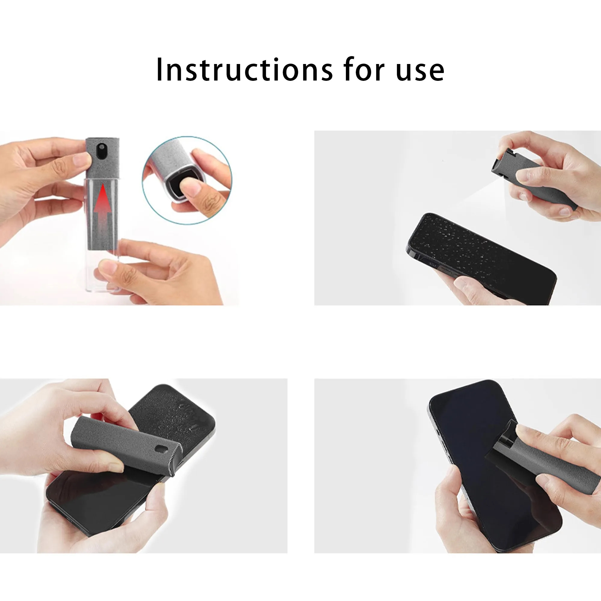 2 In 1 Screen Spray & Wipe Cleaner 4