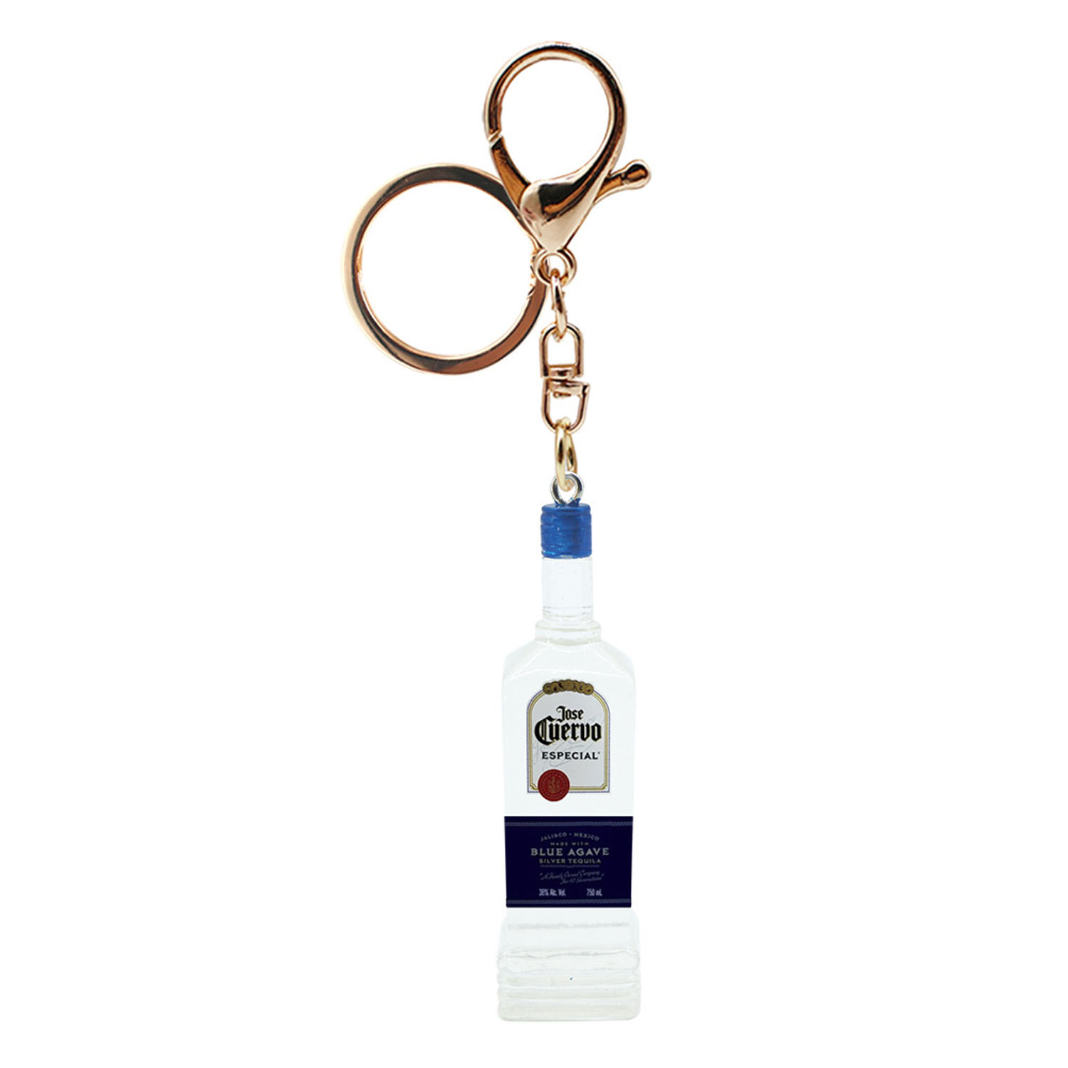 Mini Resin Whiskey Bottle Shaped Key Chain 3