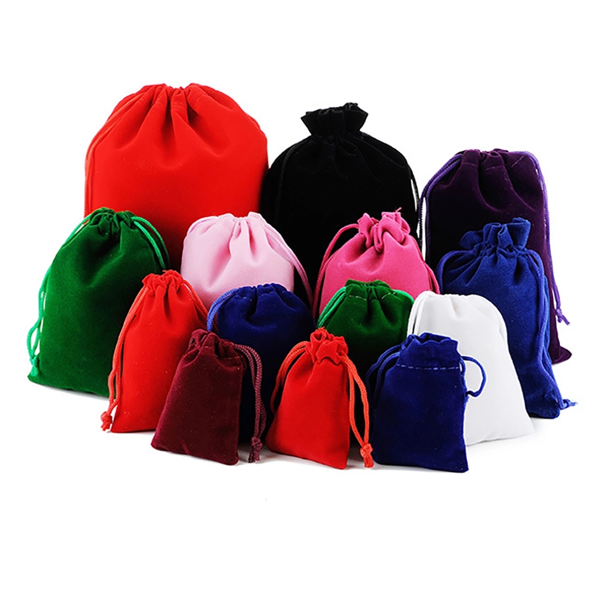 Drawstrings Velvet Bags For Party Favors 3