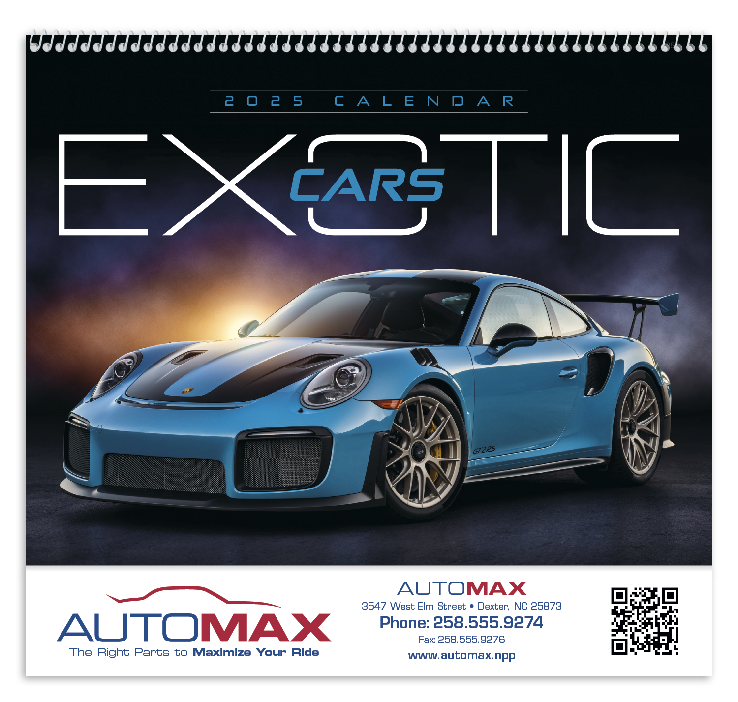 Triumph® Calendars Exotic Cars Calendar 1