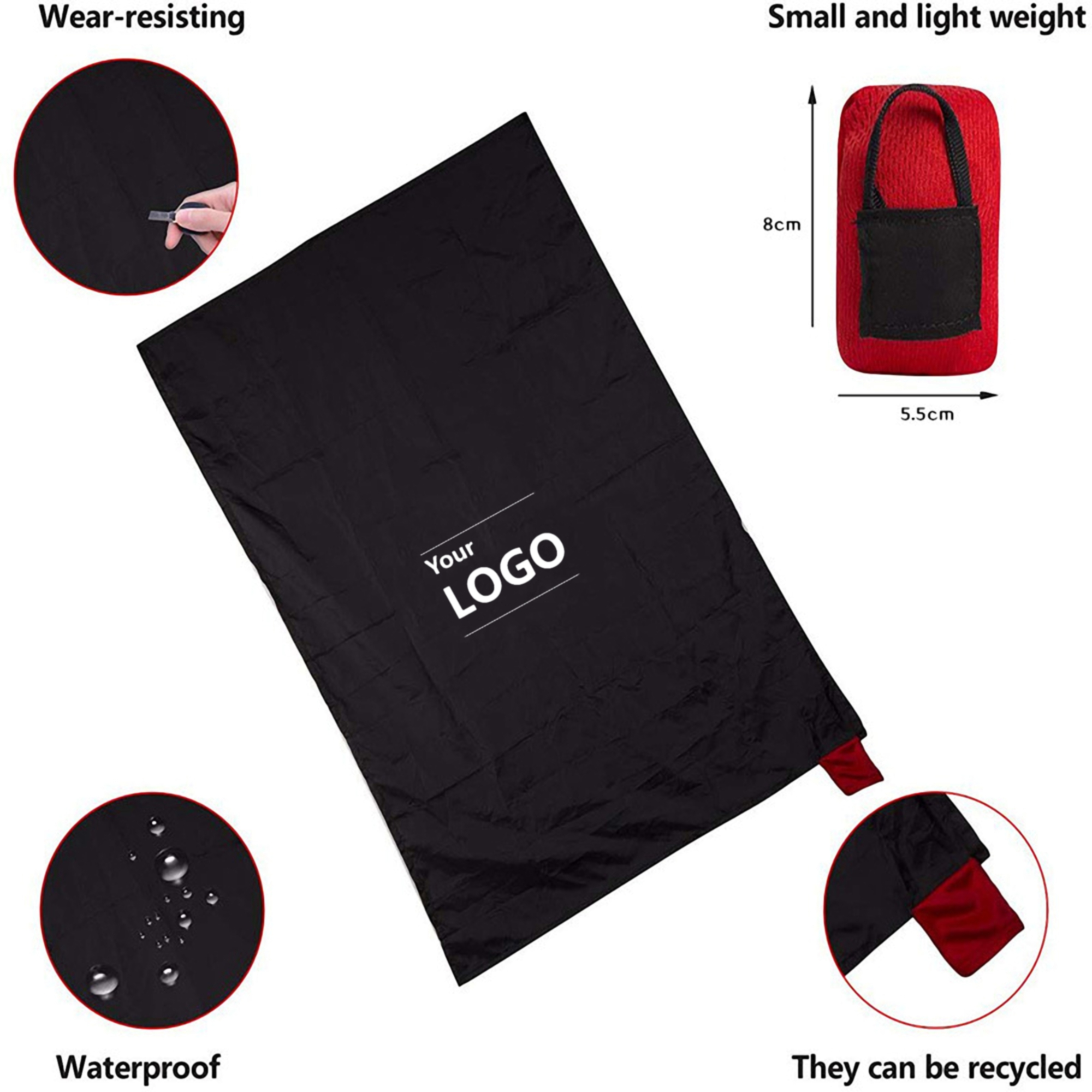 Compact Nylon Outdoor Travel Mat 3